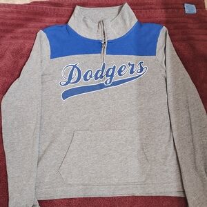 Dodgers quarter zip sweatshirt by Pink
